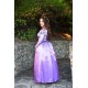 Fantasia Adulto Rapunzel Enrolados Luxo