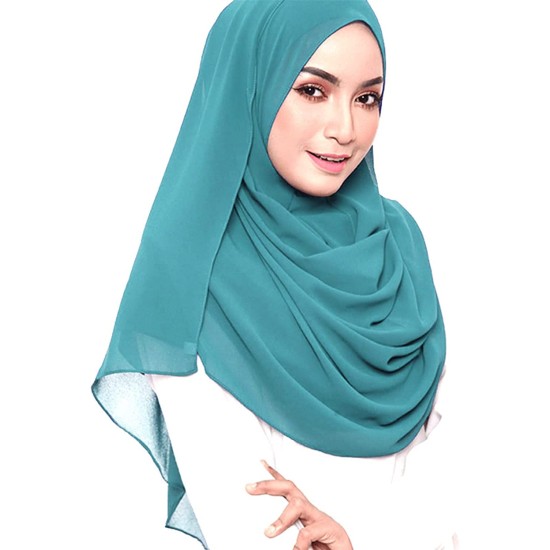 Adorno de cabeça Hijab Muslim Adulto Várias Cores