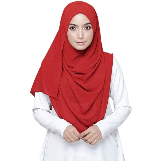 Adorno de cabeça Hijab Muslim Adulto Várias Cores
