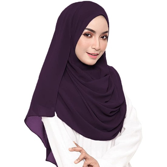 Adorno de cabeça Hijab Muslim Adulto Várias Cores