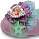 Sandália Pequena Sereia Ariel Luxo Infantil