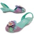 Sandália Pequena Sereia Ariel Luxo Infantil