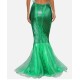 Fantasia Adulto Feminino Pequena Sereia Ariel Sexy