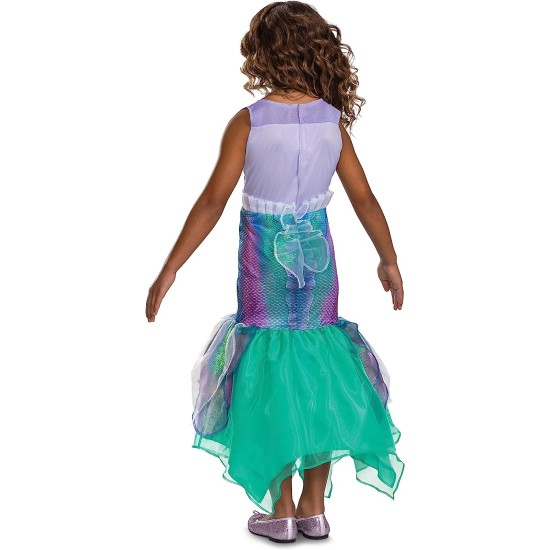 Fantasia Ariel Clássica Disney Infantil Live Action