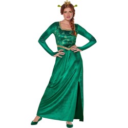 Fantasia Shrek Fiona Luxo Adulto Clássica