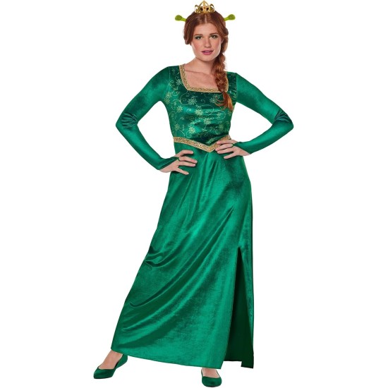 Fantasia Shrek Fiona Luxo Adulto Clássica