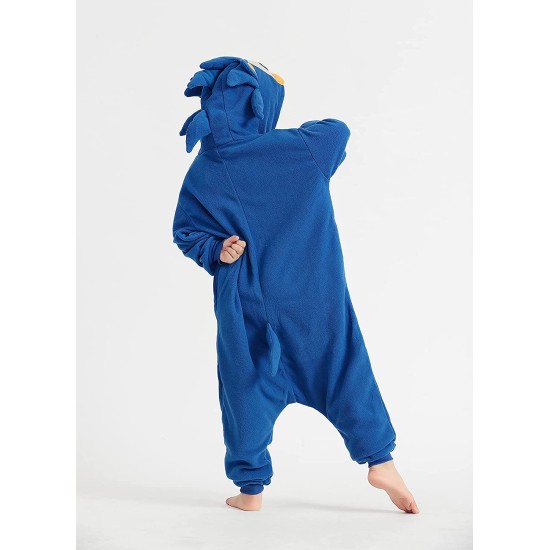 Fantasia Sonic the Hedgehog Infantil Macacão