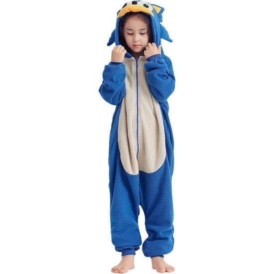 Fantasia Sonic the Hedgehog Infantil Macacão