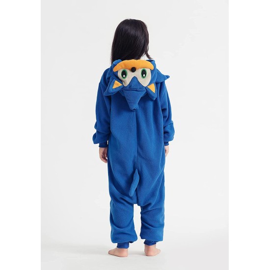 Fantasia Sonic the Hedgehog Infantil Macacão