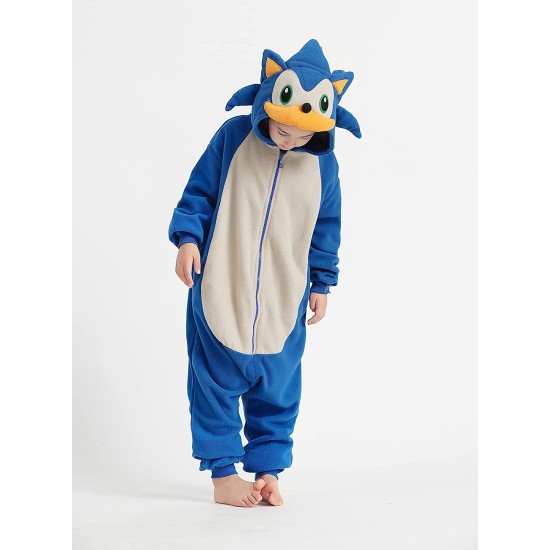 Fantasia Sonic the Hedgehog Infantil Macacão