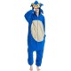 Fantasia Sonic the Hedgehog Luxo Adulto Macacão