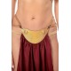 Fantasia Princesa Leia Escrava Star Wars Adulto Sexy Clássica