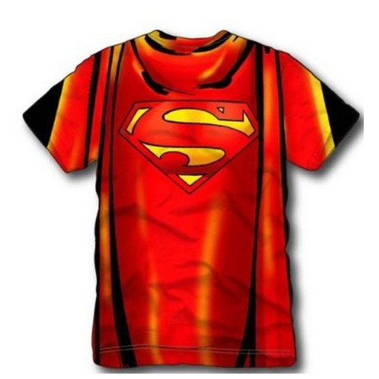 Camiseta do Super Homem Infantil