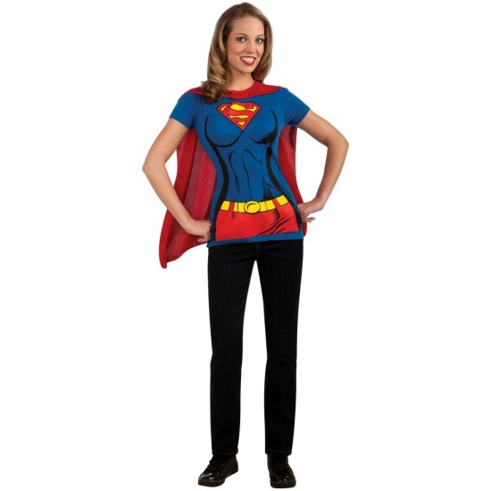 Camiseta Adulto da Super Girl Super Garota