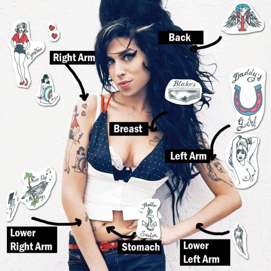 Tatuagem Amy Winehouse