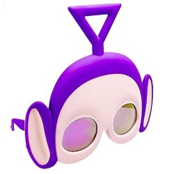 Óculos do Teletubbies Tinky Winky
