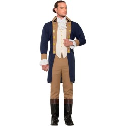 Fantasia Soldado Colonial Adulto Luxo