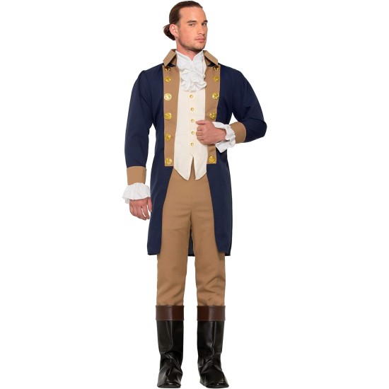 Fantasia Soldado Colonial Adulto Luxo