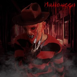 Fantasia Freddy Krueger Infantil Kit Luxo
