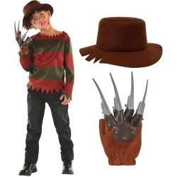 Fantasia Freddy Krueger Kit Clássica Infantil