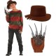 Fantasia Freddy Krueger Kit Clássica Infantil