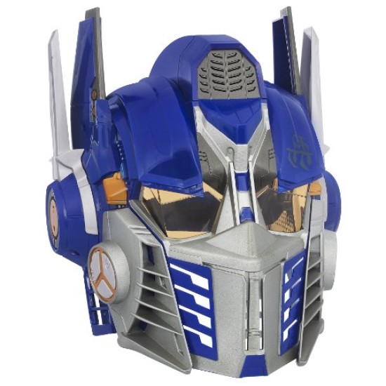 Capacete Optimus Prime Transformers com Voz Luxo
