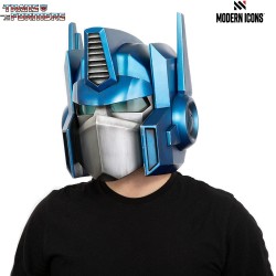 Capacete Optimus Prime Transformers com Voz Luxo Novo