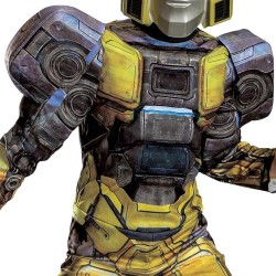 Fantasia Bumblebee Músculos Transformers Infantil