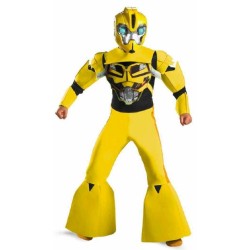 Fantasia Infantil Transformers Animado Bumblebee Super Luxo