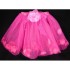 Fantasia Infantil Tutu de Tule Floral Pink