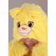 Fantasia Ursinho Carinhoso Amarelo Adulto Luxo