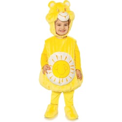 Fantasia Ursinho Carinhoso Amarelo Infantil Bebê