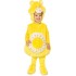 Fantasia Ursinho Carinhoso Amarelo Infantil Bebê