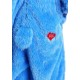 Fantasia Ursinho Carinhoso Azul Infantil Luxo