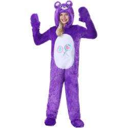 Fantasia Ursinho Carinhoso Lilás Infantil Luxo