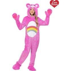 Fantasia Ursinho Carinhoso Rosa Infantil Luxo