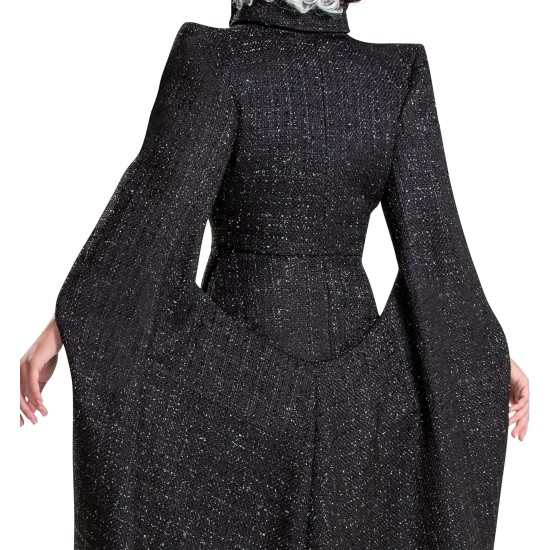 Fantasia Adulto Cruela Casaco Luxo