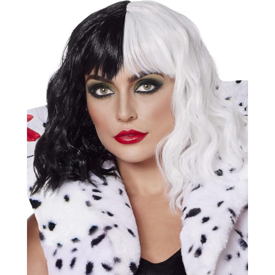 Fantasia Adulto Cruela Longo Luxo