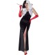 Fantasia Adulto Cruela Longo Luxo